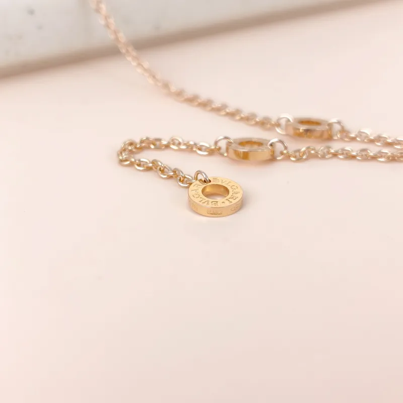 Bvlgari Necklace B.ZERO1Collection White Rose Gold 18KR ose Gold One Size 44cm — cover view 3 of 9