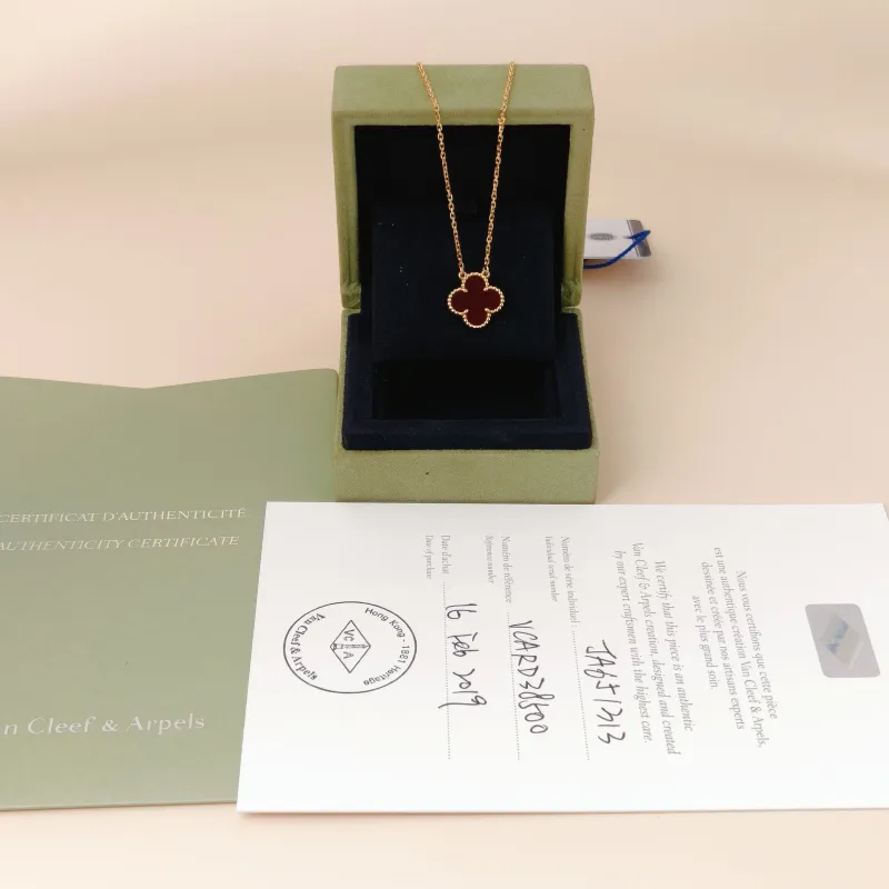 Van Cleef & Arpels Necklace Alhambra Alhambra Collection Necklace 18KY ellow Gold Vintage Small 41cm โ cover view 2 of 12