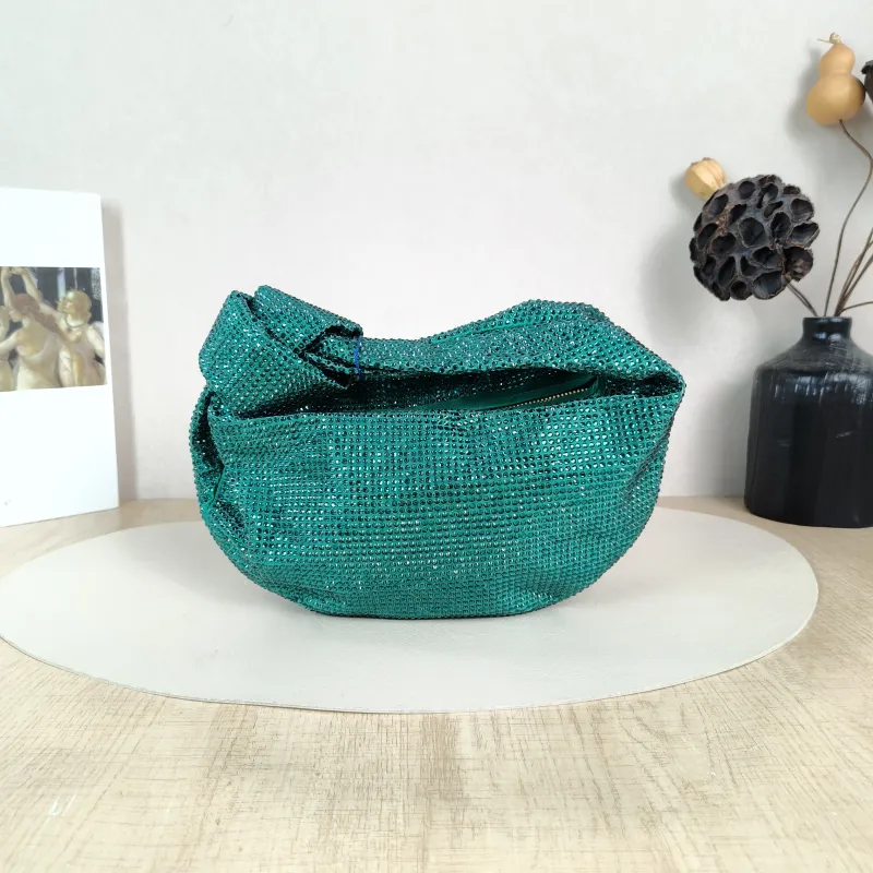 Bottega Veneta Top Handle Bag Jodie Green Mini 26 × 8 × 13 cm