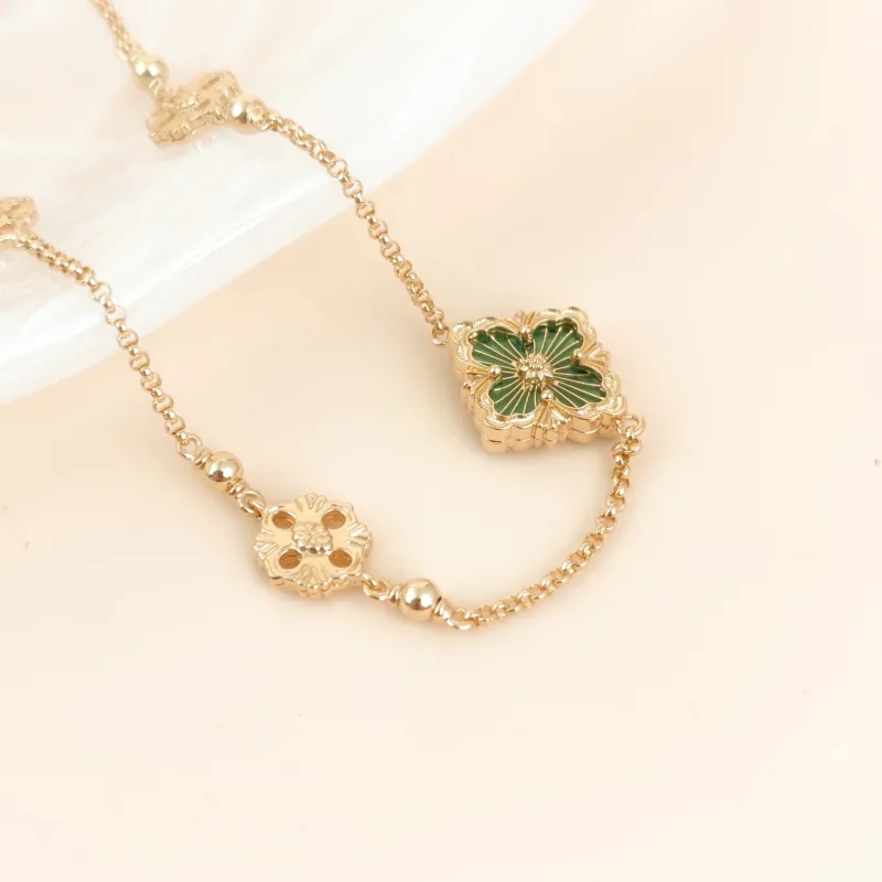 BUCCELLATI Bracelet Opera Bracelet Green One Size 18.5 — cover view 6 of 7