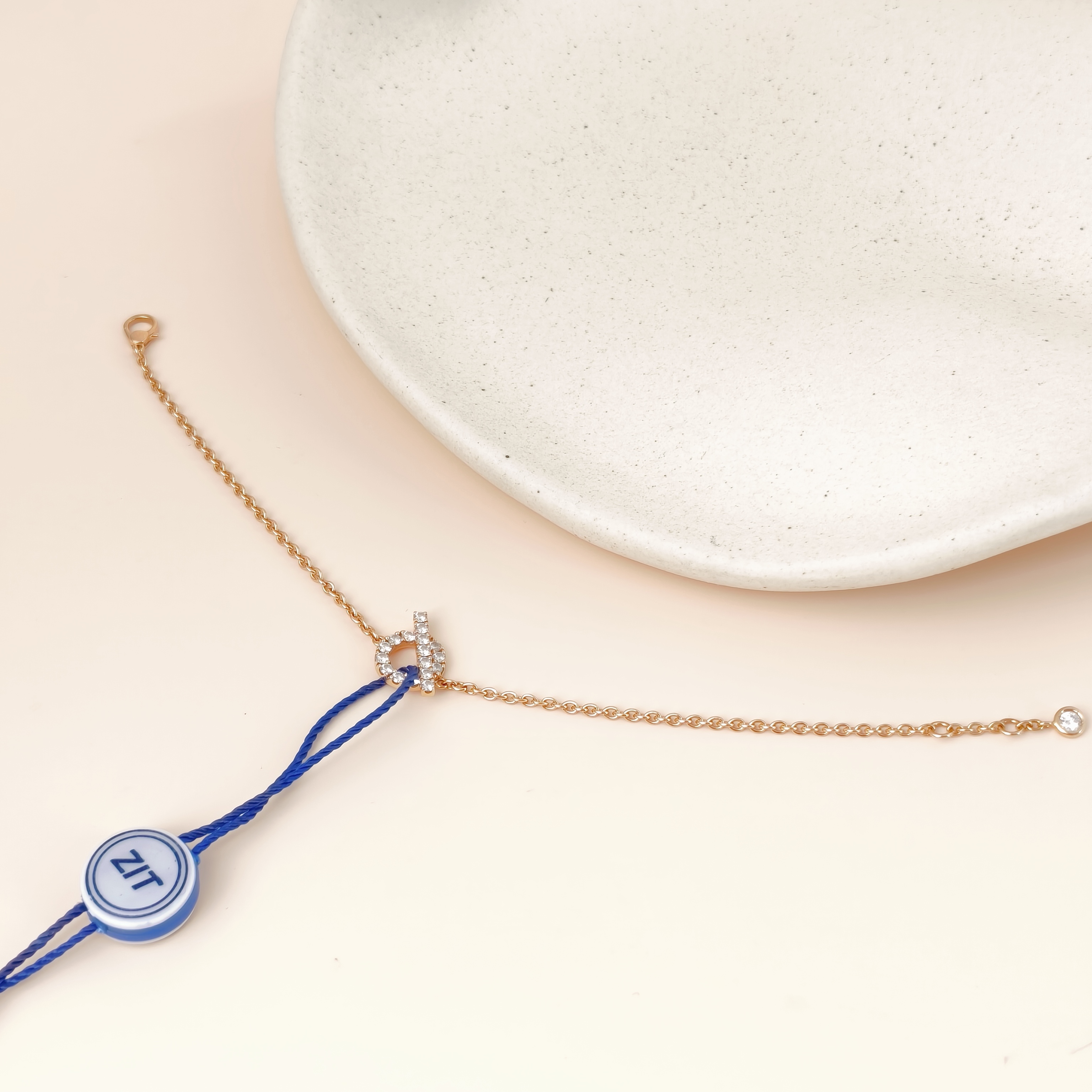 Hermès Bracelet Finesse QP avé Diamond Bracelet Rose Gold Diamond18KR ose Gold One Size17cm — cover view 8 of 10