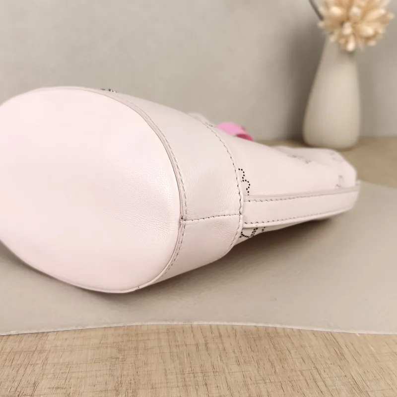 DIOR Shoulder Bag Bucket Bag Pink Calfskin One Size15 × 10 × 7.5 cm — detail view 6 of 13