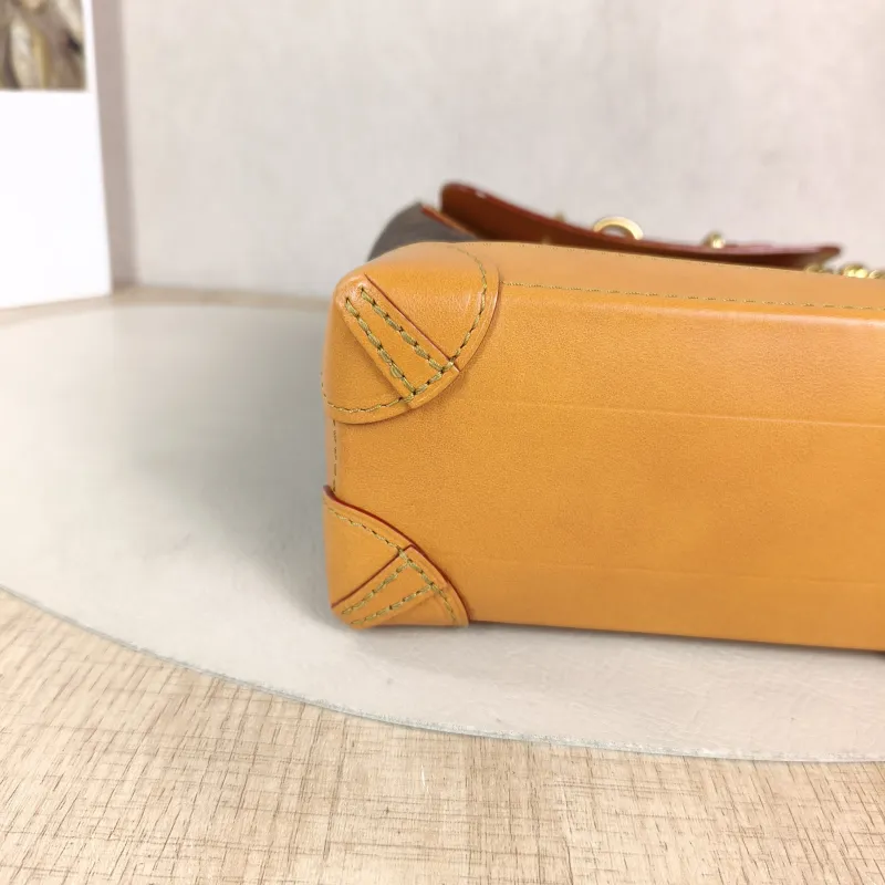 Louis Vuitton Crossbody Bag Steamer 15 Shoulder Bag Brown PVC · Calfskin One Size 16.5 × 8.5 × 20 cm — detail view 1 of 11