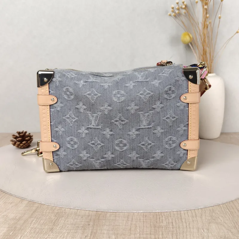 Louis Vuitton Crossbody Bag Side Trunk Box Grey Medium 23.5 × 8.5 × 16 cm — cover view 2 of 5
