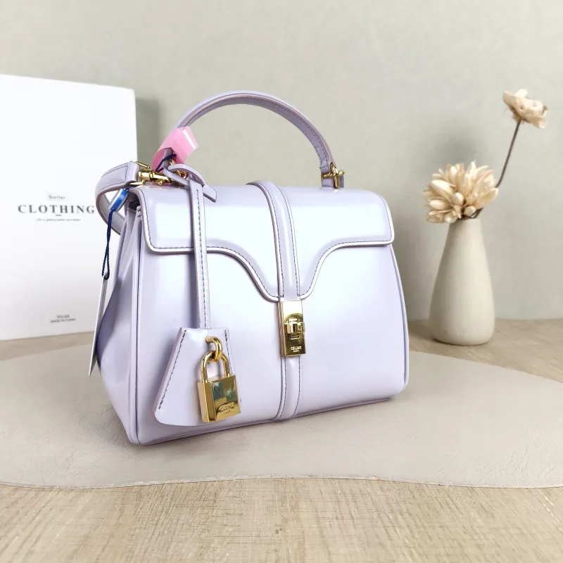 CELINE Crossbody Bag 16 Edition Calfskin Mini 17.5 × 7 × 14 cm — cover view 4 of 5
