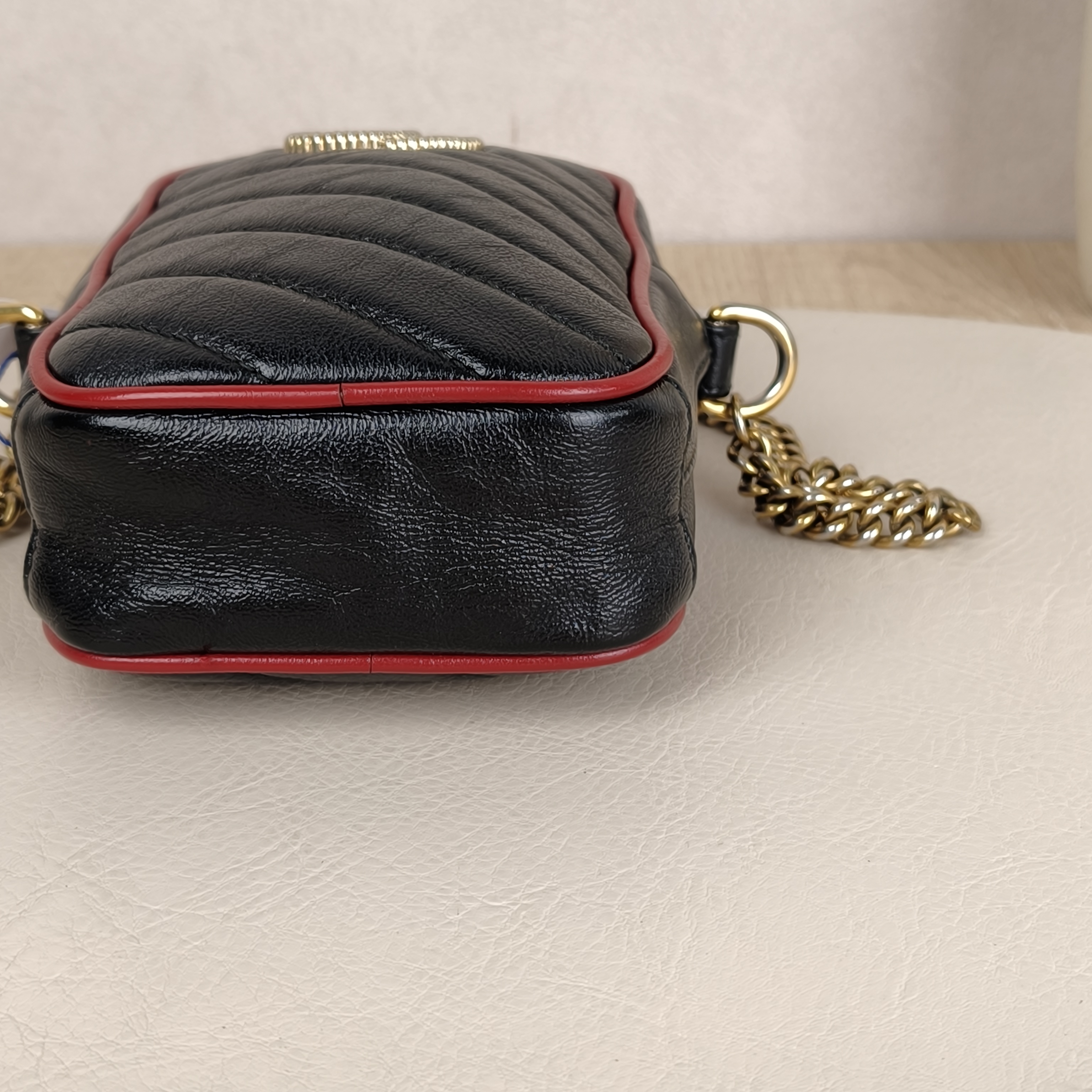 GUCCI GG marmont Marmont Blackmini10.5 × 5 × 17 cm — cover view 3 of 8