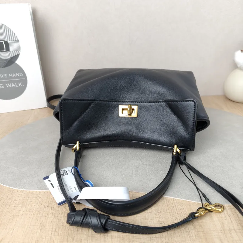 BALENCIAGA Crossbody Bag RODEO Black CC alfskinmini23 × 10 × 17 cm — detail view 2 of 12