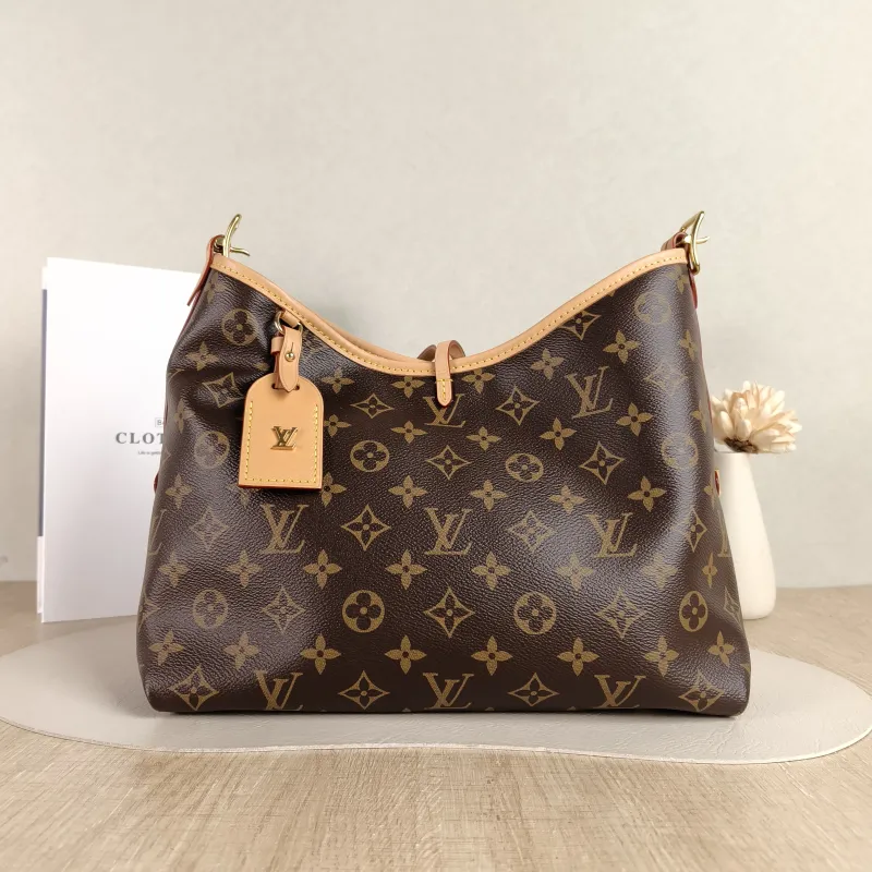 Louis Vuitton Crossbody Bag Carryall Monogram PVC Small 29 × 12 × 24 cm
