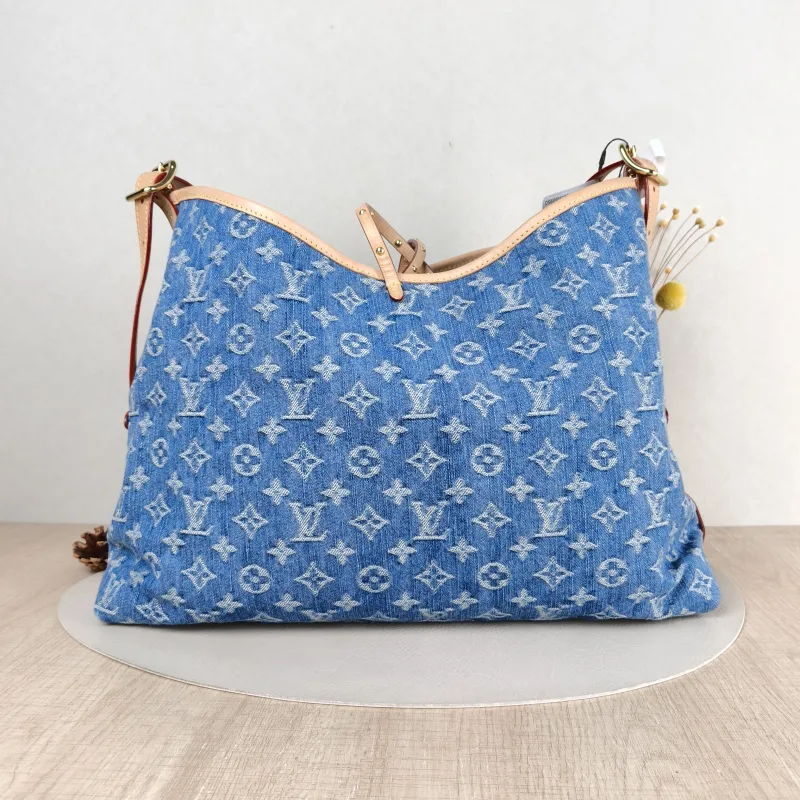 Louis Vuitton Crossbody Bag Carryall Blue Medium 39 × 15 × 30 cm — cover view 2 of 5