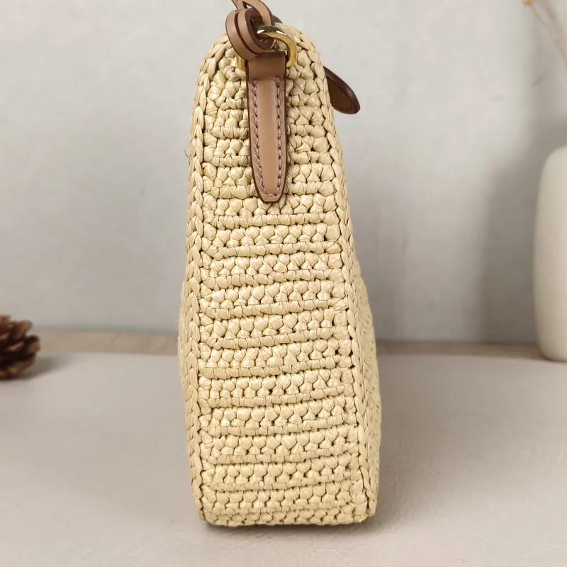 PRADA Crossbody Bag Re-Edition 2005 Hobo Woven Mini 22 × 6 × 18 cm — detail view 14 of 14