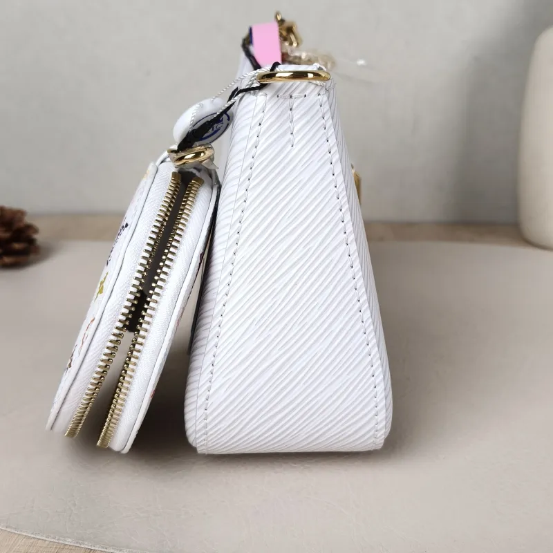 Louis Vuitton Shoulder Bag MARELLINI Multicolore Calfskin Mini 19 × 6.5 × 13.5 cm — detail view 1 of 13