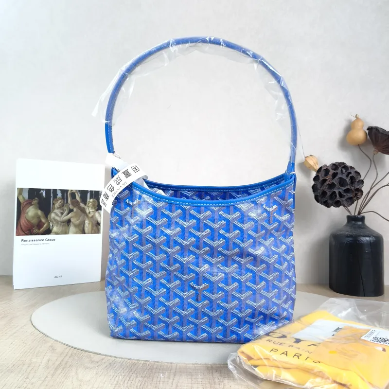 GOYARD Shoulder Bag Boheme HoboBlue PV Cmini29 × 11 × 18.5 cm — cover view 3 of 6