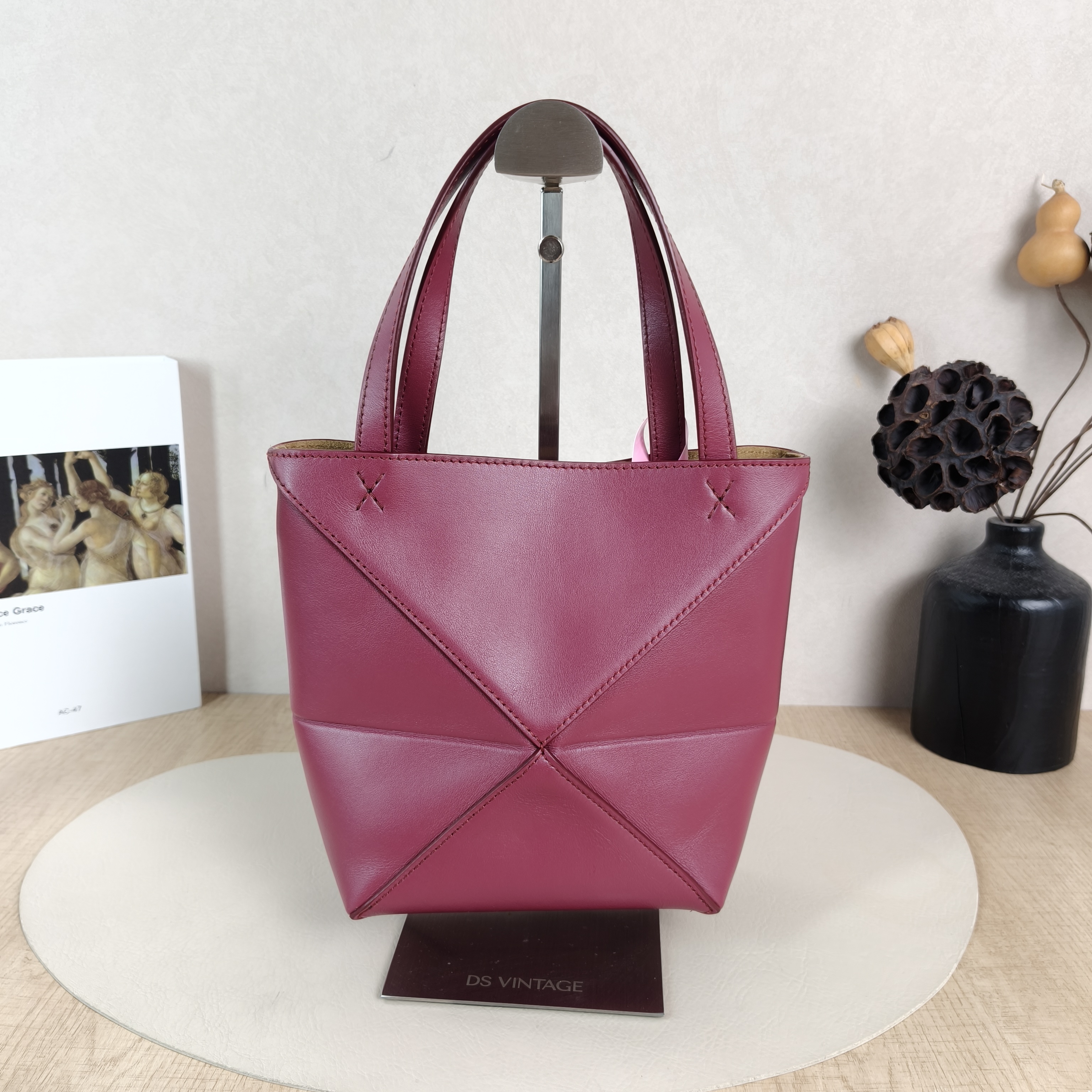 LOEWE Crossbody Bag Puzzle Fold Shopping Tote Calfskinmini16.5 × 9.5 × 20 cm — cover view 3 of 5