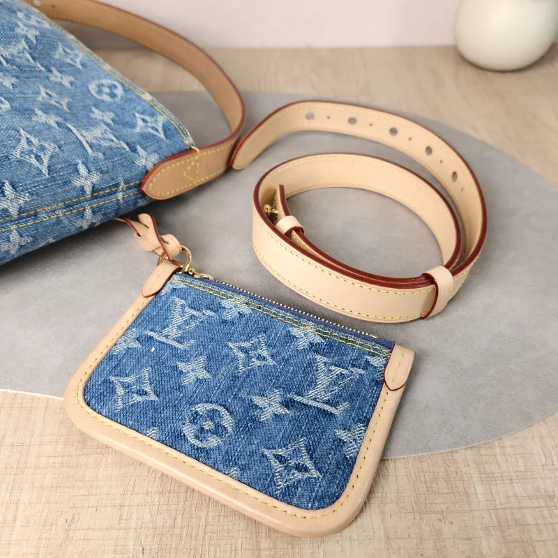 Louis Vuitton Top Handle Bag ALL IN BB Blue BB 16 × 12 × 18 cm — detail view 4 of 17
