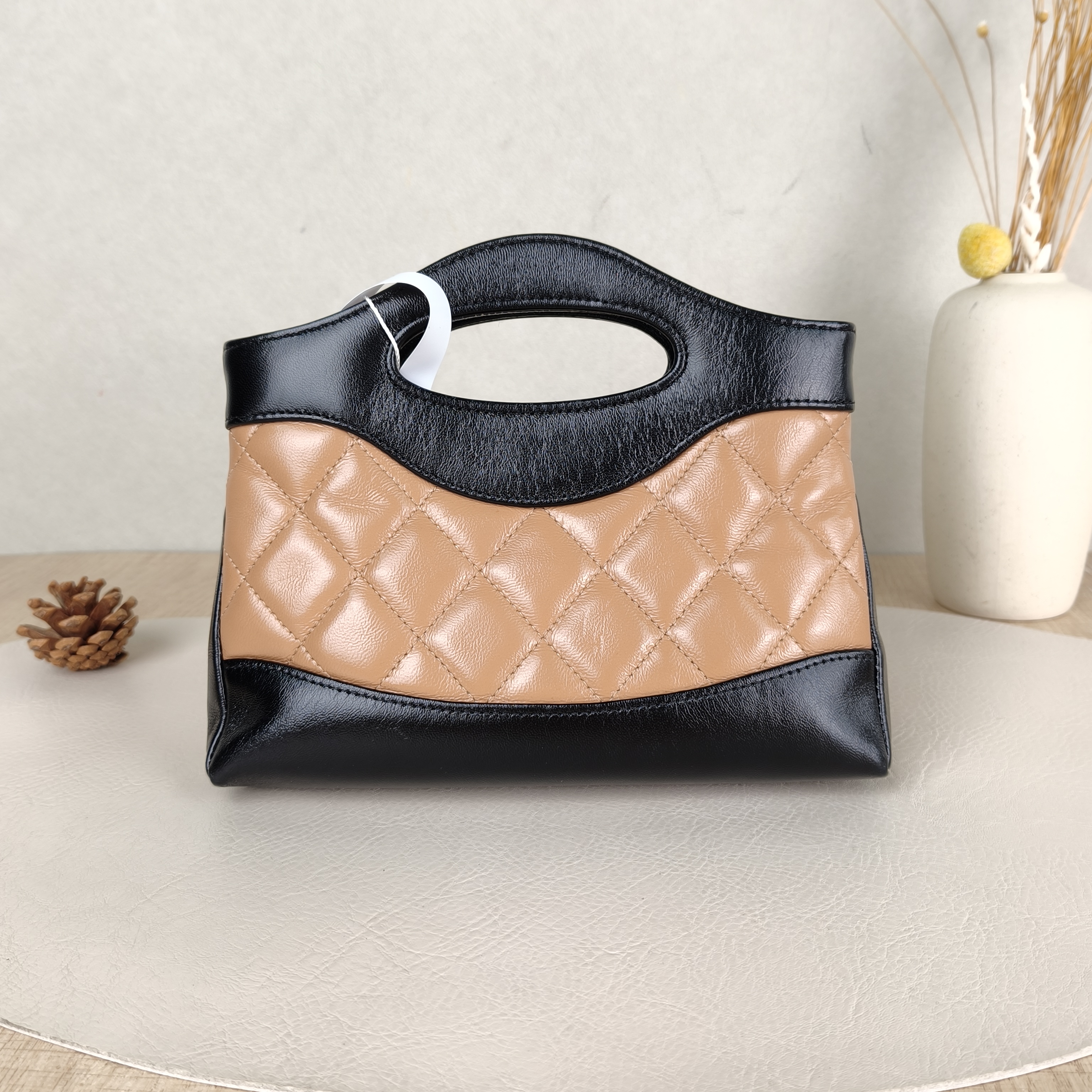 Chanel Crossbody Bag31Bag Beige · Black Waxed Leathernano19 × 5 × 12 cm — cover view 4 of 5