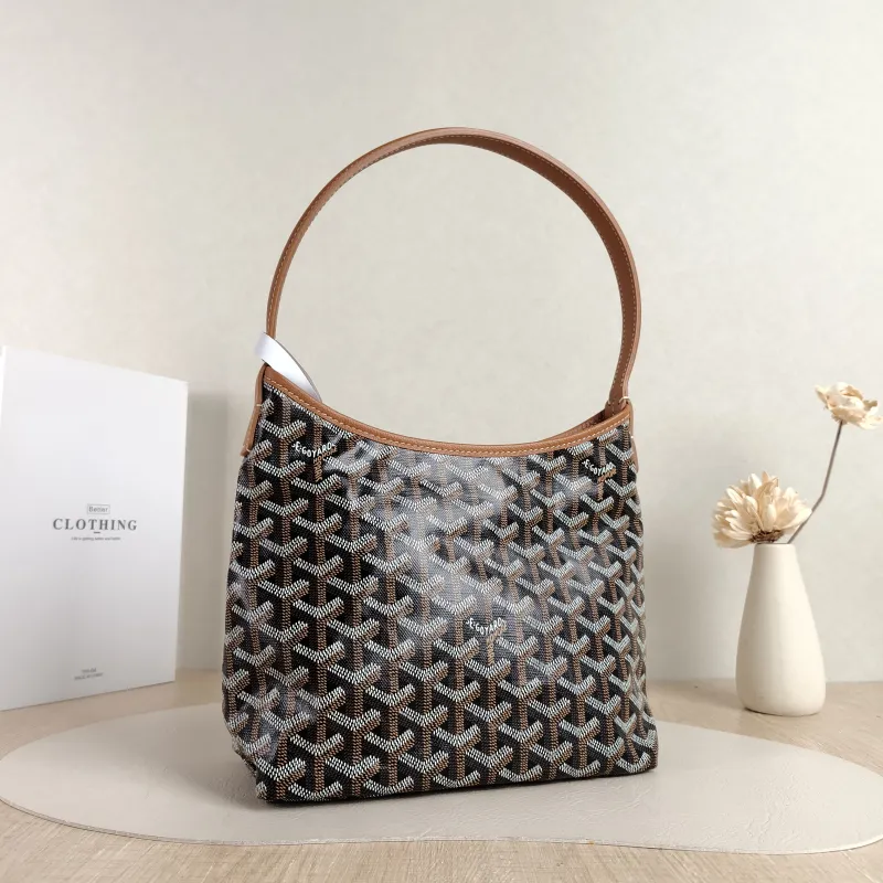 GOYARD Shoulder Bag Brown PVC Mini 29 × 11 × 18.5 cm — cover view 5 of 6