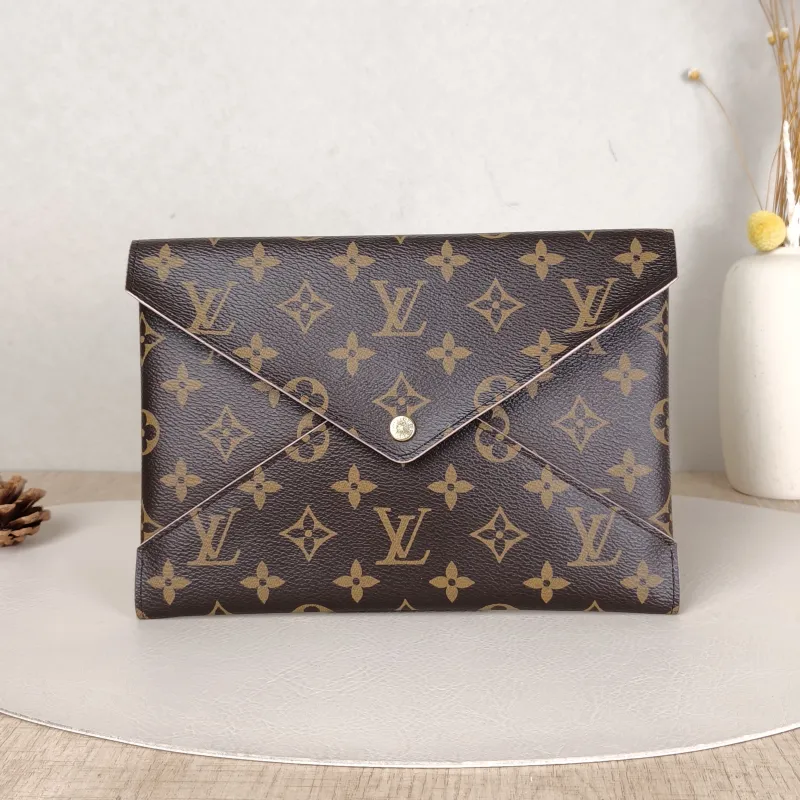 Louis Vuitton Clutch Kirigami Pochette Clutch Monogram PVC Large23 × 0.3 × 16.5 cm