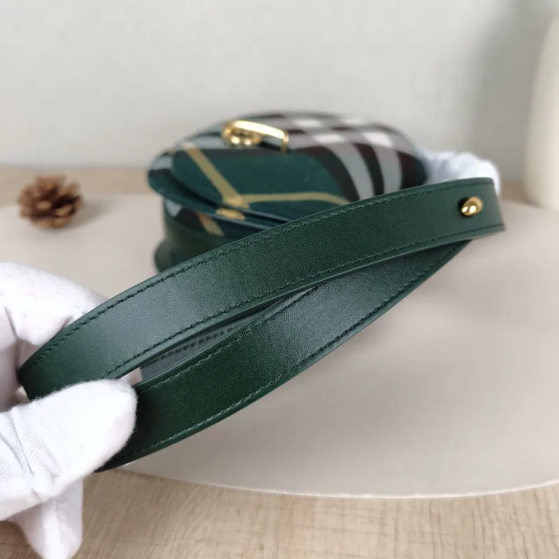 BURBERRY Crossbody Bag Crossbody Bag Green Canvas One Size19 × 6 × 16 cm — detail view 12 of 12