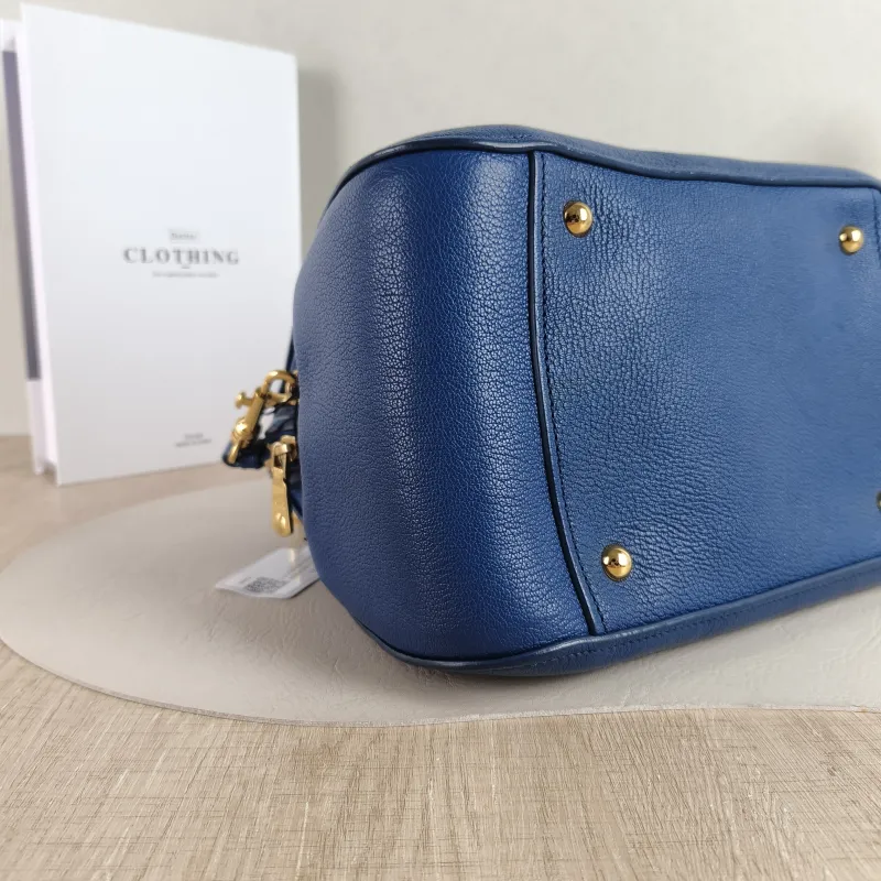 Miumiu Top Handle Bag Top Handle Bag Navy One Size 27 × 15 × 21 cm — detail view 6 of 11