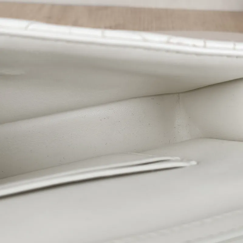 DIOR Crossbody Bag My Chain Bag White Lambskin18 × 3.5 × 10 cm — detail view 10 of 11