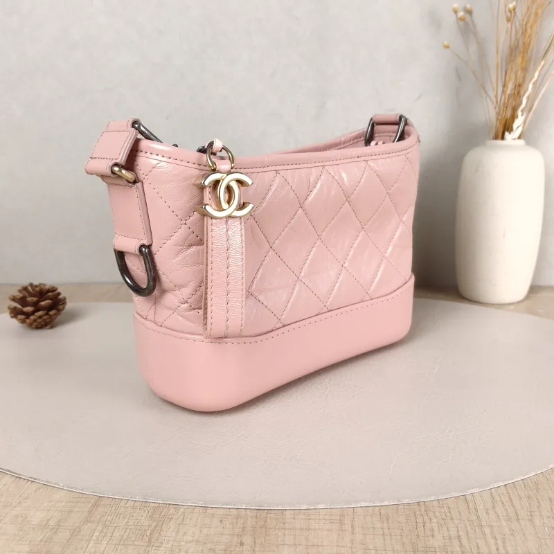 Chanel Crossbody Bag Gabrielle Gabrielle Bag Pink Calfskin Small 20 × 8 × 15 cm 27 — cover view 4 of 5