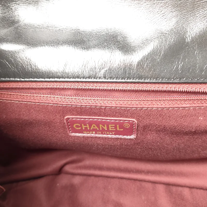 Chanel Top Handle Bag Top Handle Bag Black Calfskin 30 × 8 × 17.5 cm 19 — detail view 10 of 13