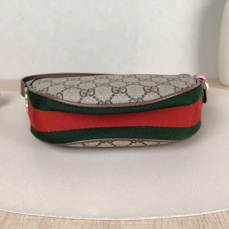GUCCI Shoulder Bag Ophidia GG Monogram PVC Mini 20 × 5 × 15 cm — cover view 2 of 5