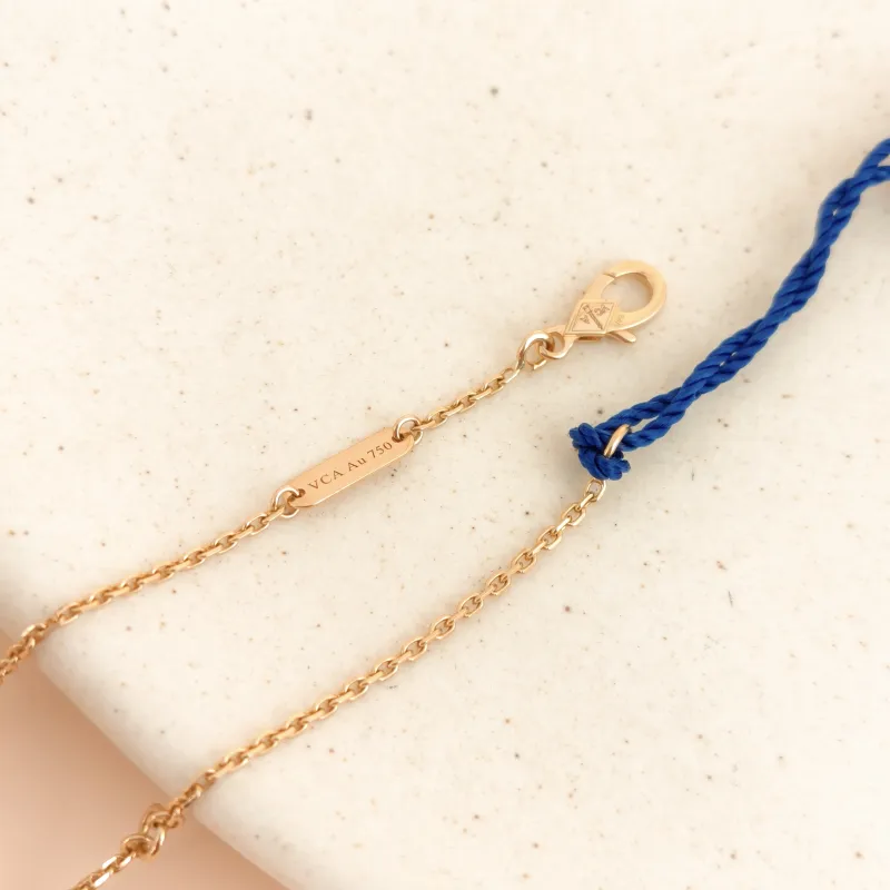 Van Cleef & Arpels Necklace Alhambra Alhambra Collection Necklace 18KY ellow Gold Vintage Small 41cm — cover view 3 of 8