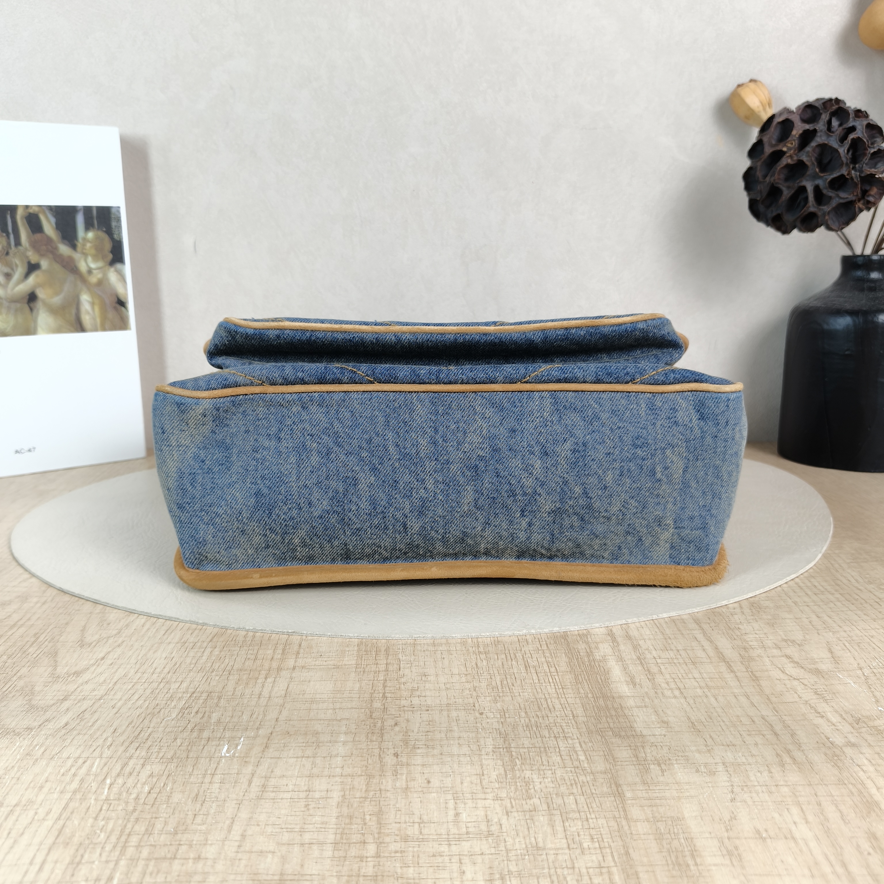 SAINT LAURENT Crossbody Bag Niki Blue Brown D Medium28 × 8.5 × 20 cm — cover view 2 of 5