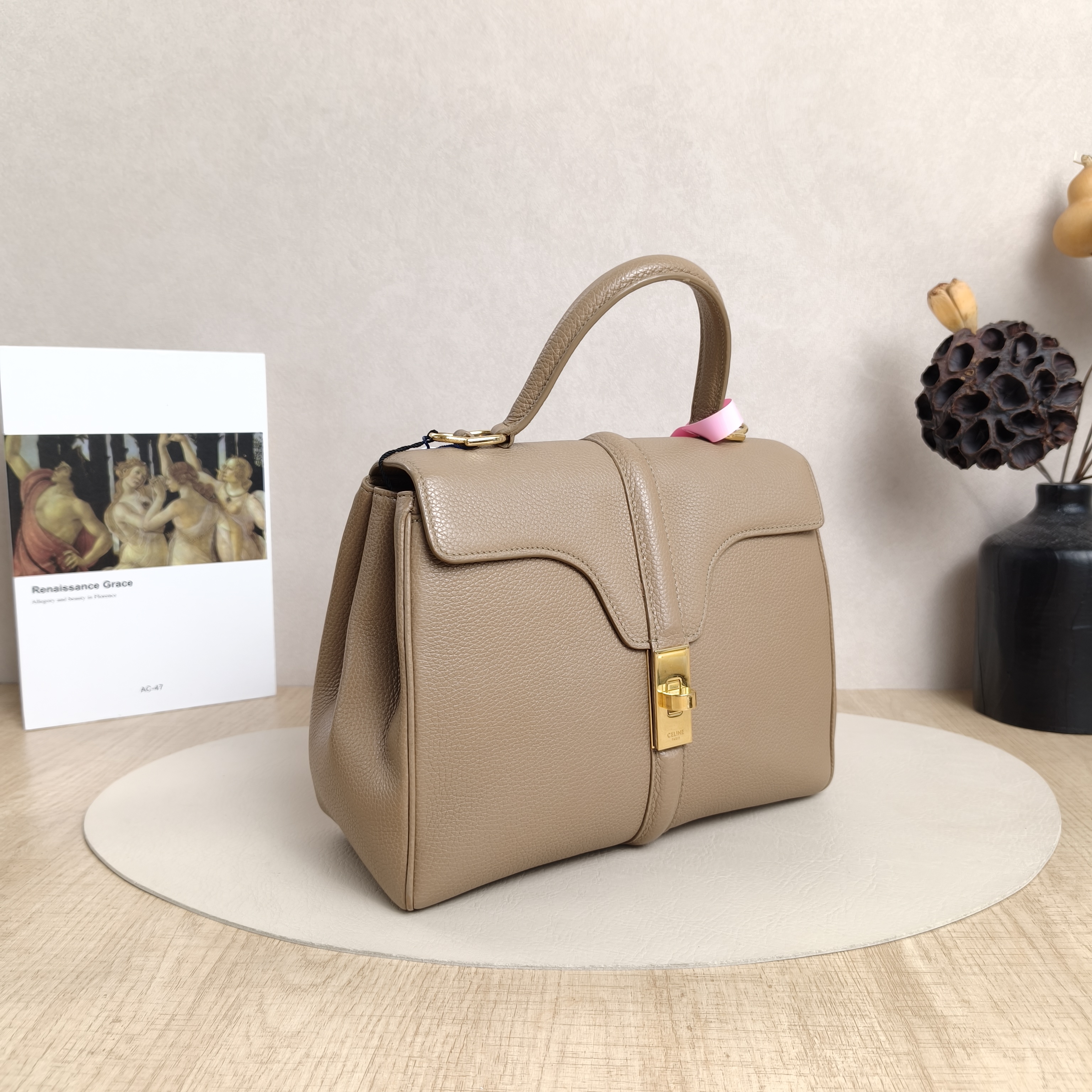 CELINE Shoulder Bag Soft 16Shoulder Bag Calfskin Medium32 × 15 × 24 cm — cover view 5 of 5
