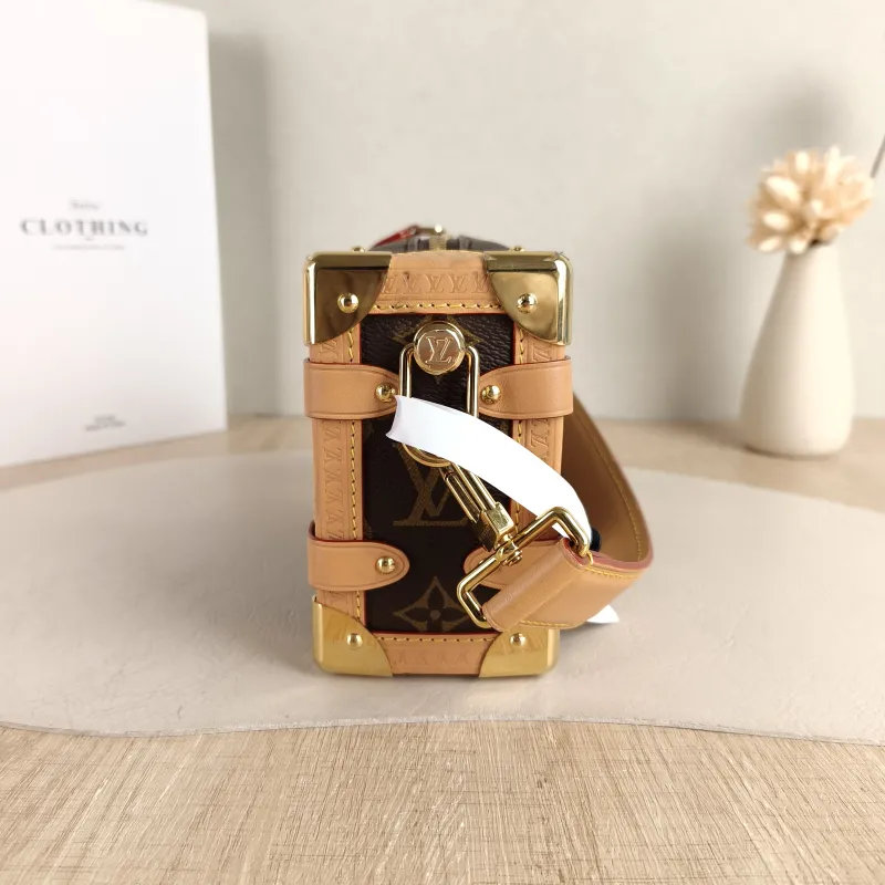 Louis Vuitton Crossbody Bag Side Trunk Box Monogram PVC Small 18 × 8 × 12.5 cm — detail view 6 of 11