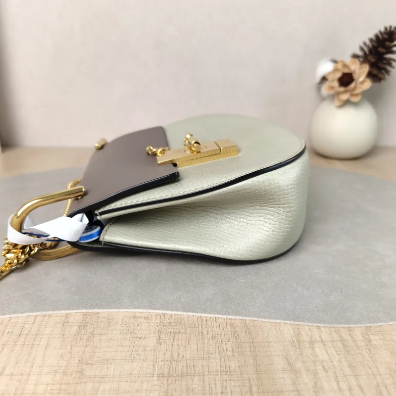 Chloé Crossbody Bag drew Green Calfskin One Size 19.5 × 6.5 × 16 cm — detail view 1 of 11