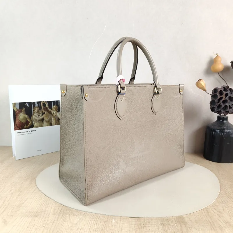 Louis Vuitton Shoulder Bag Onthego Medium Monogram Empreinte Embossed Calfskin Medium 35 × 14 × 27 cm — cover view 5 of 5