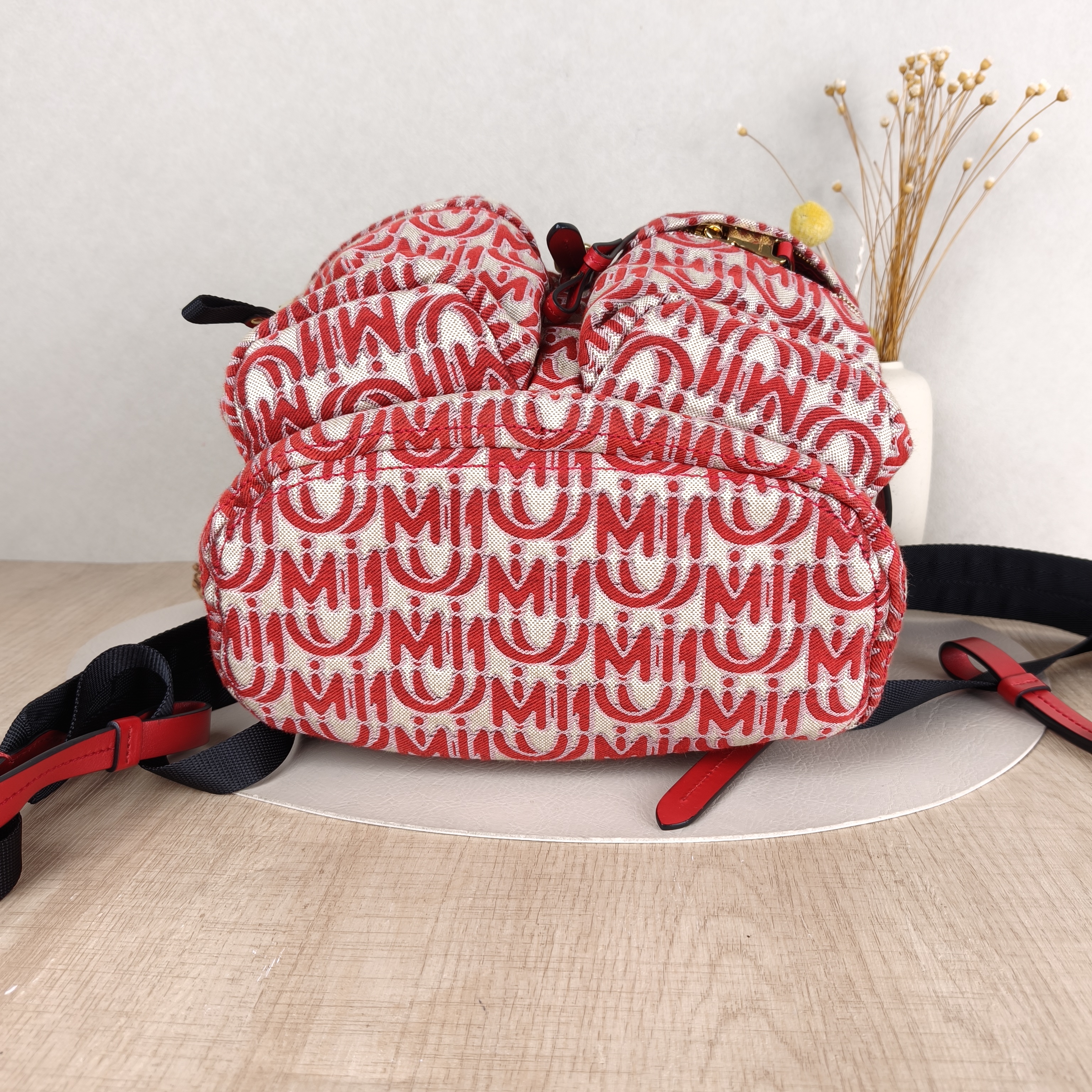 Miumiu Backpack Backpack White One Size26 × 11 × 33 cm — cover view 3 of 5