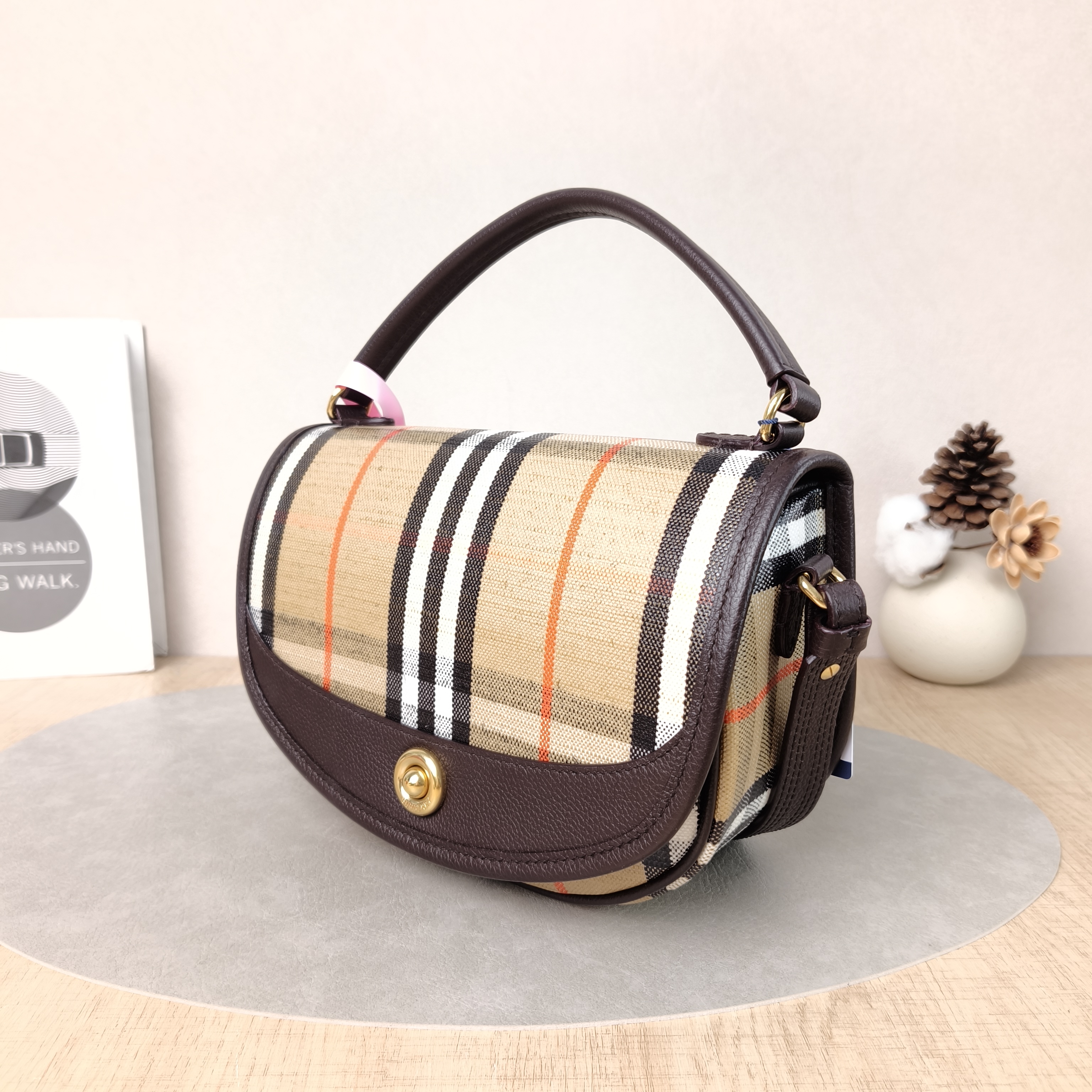 BURBERRY Crossbody Bag Crossbody Bag PVC One Size24.5 × 7 × 16.5 cm — cover view 5 of 5