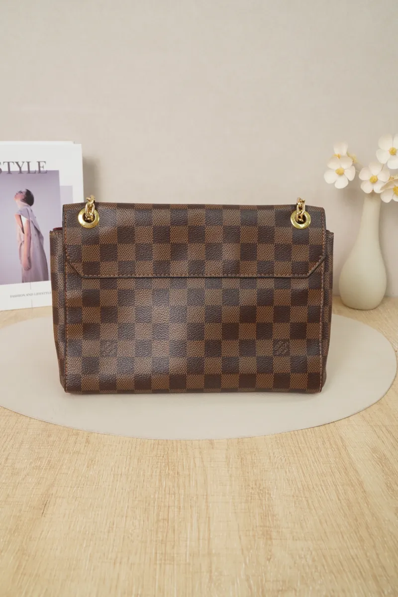 Louis Vuitton vavin Medium Damier Ebenepvc · 25 × 9.5 × 17 cm — cover view 2 of 7