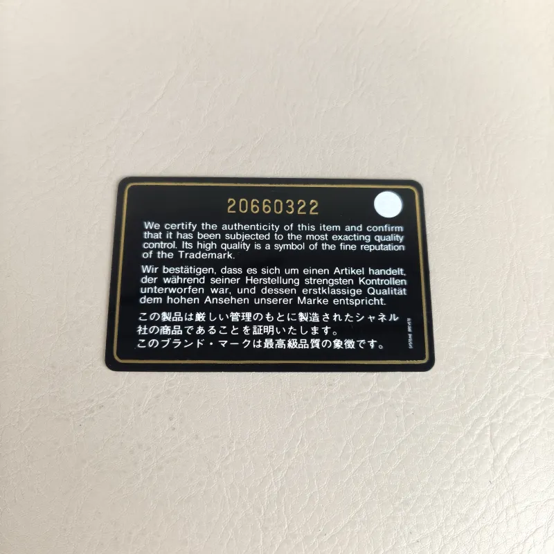 Chanel Crossbody Bag cf Collection Crossbody Bag Navy Calfskin Large 30 × 11 × 20 cm 20 — detail view 12 of 13