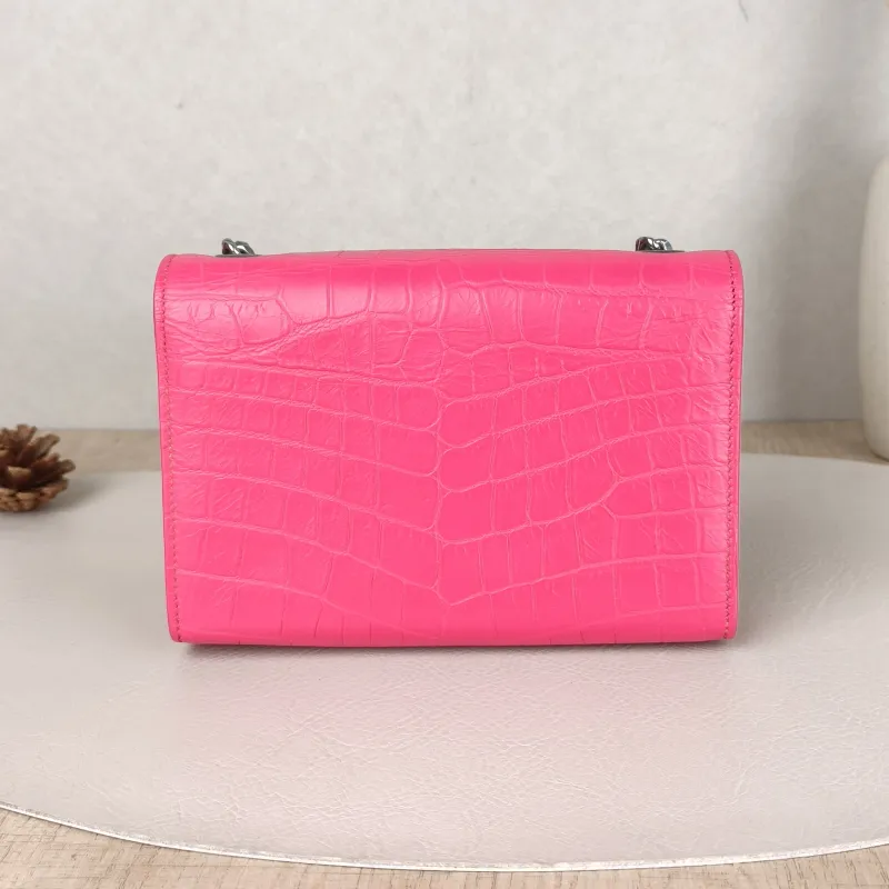 SAINT LAURENT Crossbody Bag KATE Red Calfskin Mini17 × 5 × 11.5 cm — cover view 5 of 5