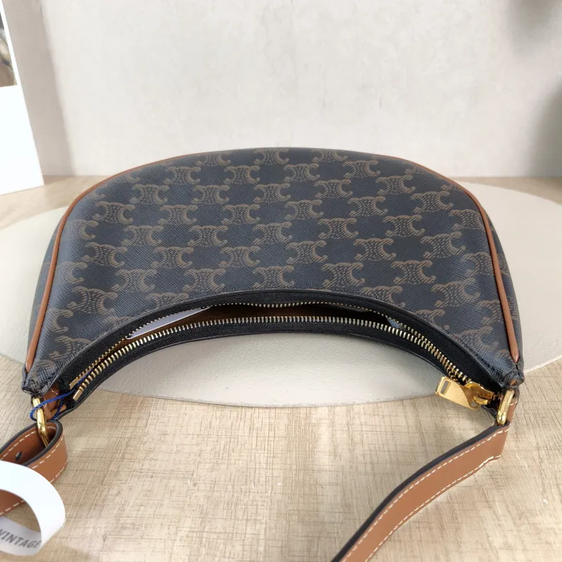 CELINE Shoulder Bag AVA Monogram PVC Medium 23 × 7 × 19 cm — detail view 5 of 9