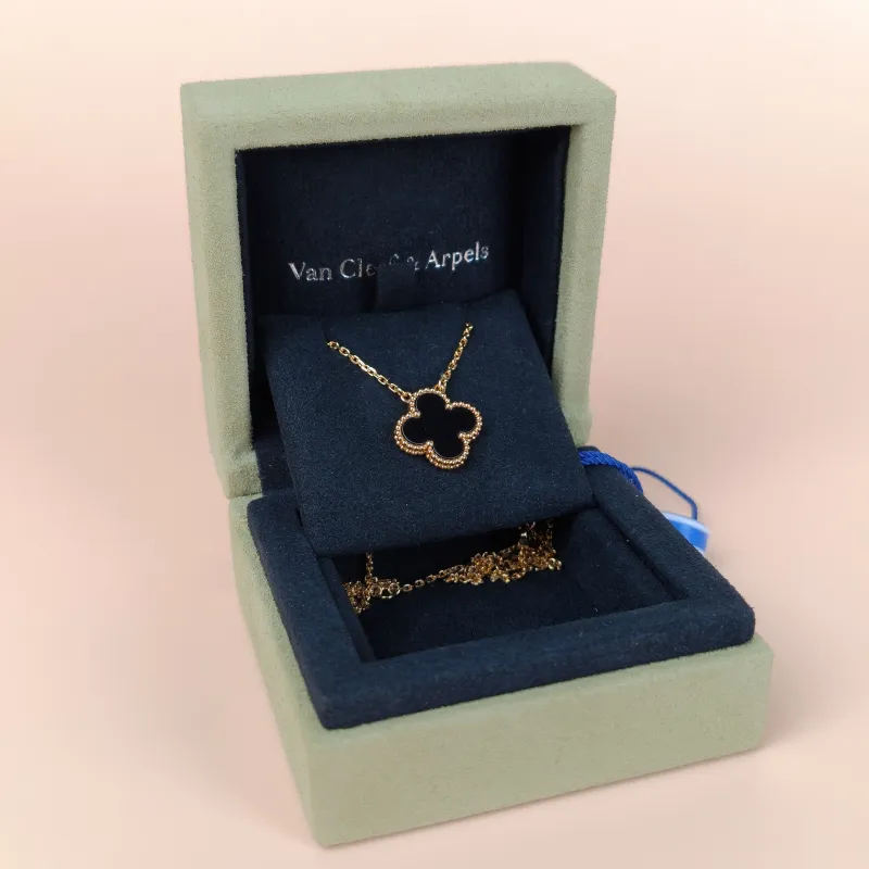Van Cleef & Arpels Necklace Alhambra Alhambra Collection Necklace 18KY ellow Gold Vintage Small41cm — cover view 5 of 11