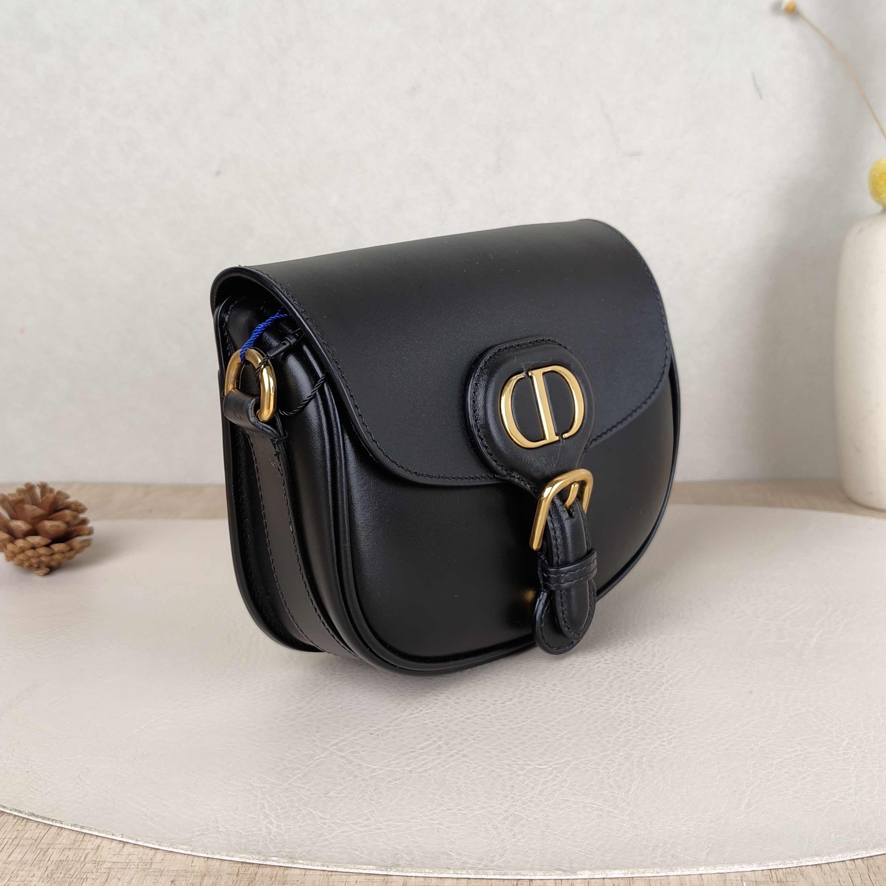 DIOR Crossbody Bag Bobby Black Calfskin Small18 × 5 × 14 cm — cover view 5 of 5