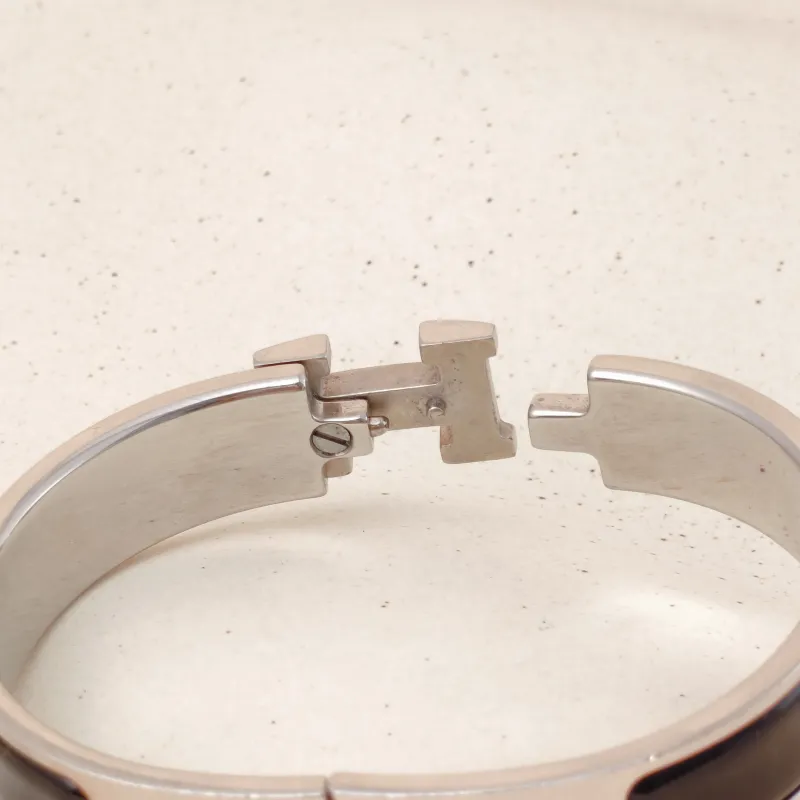 Hermès Bangle Clic HB angle Black 15.5cm — cover view 9 of 9
