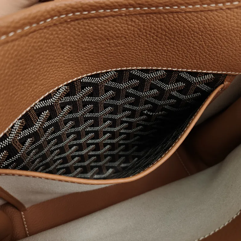 GOYARD Crossbody Bag Musette Crossbody Bag Brown PVC One Size28 × 10 × 22 cm — detail view 9 of 11