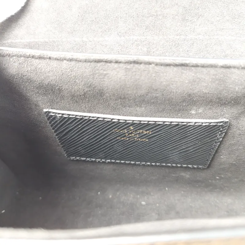 Louis Vuitton Crossbody Bag Twist Black Epi Embossed Calfskin Medium 23 × 9.5 × 17 cm — detail view 14 of 15