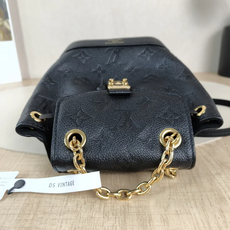Louis Vuitton Backpack NANO NOÉ Backpack Black Calfskinnano15 × 10 × 19 cm — detail view 13 of 13