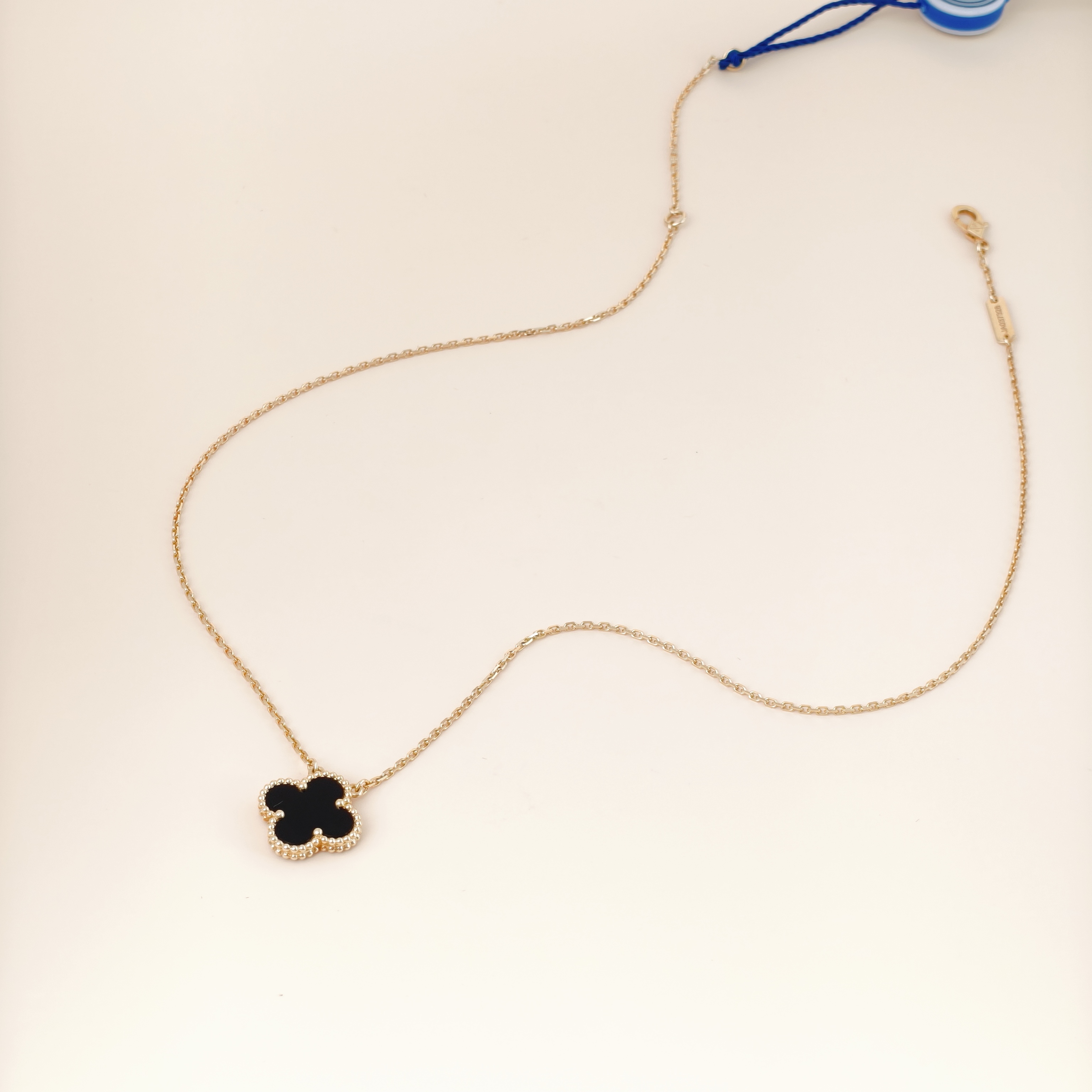 Van Cleef & Arpels Necklace Alhambra Alhambra Collection Necklace 18KY ellow Gold Vintage Small42cm — cover view 4 of 12