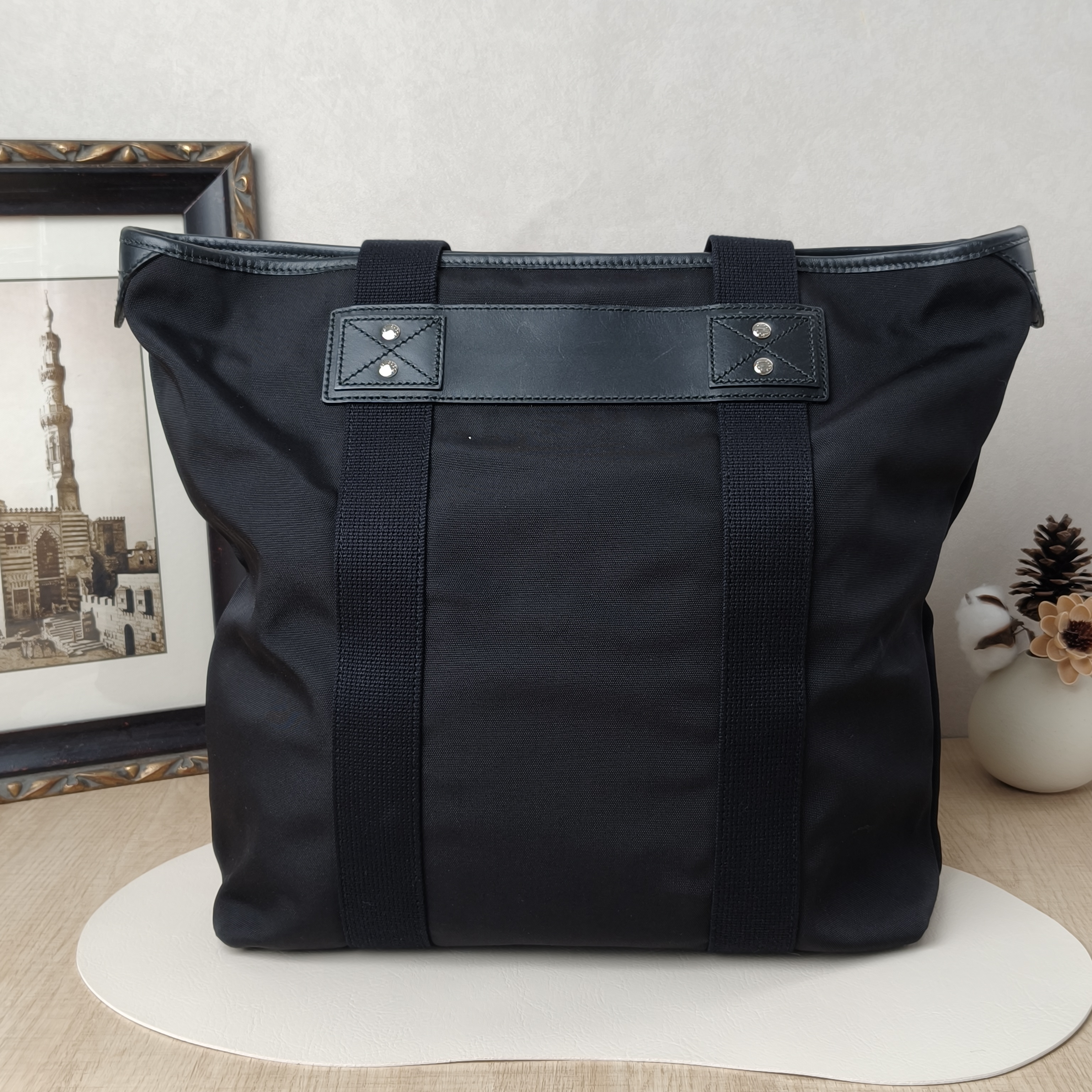 GUCCI Tote Bag Black Canvas · 34*38 — cover view 5 of 10