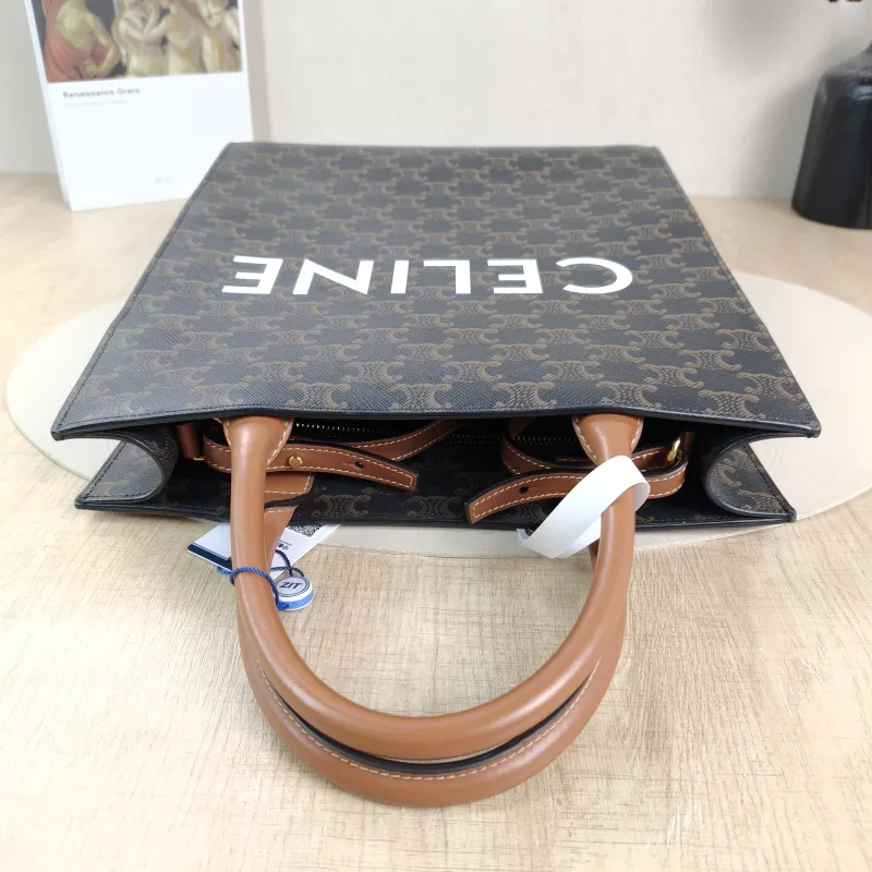 CELINE Crossbody Bag CABAS Monogram PVC Small28.5 × 8 × 33 cm — detail view 2 of 11