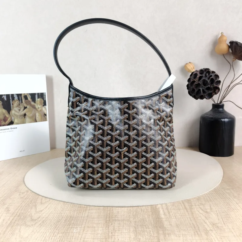 GOYARD Shoulder Bag Boheme Hobo​Black PV Cmini29 × 11 × 18.5 cm — cover view 5 of 6
