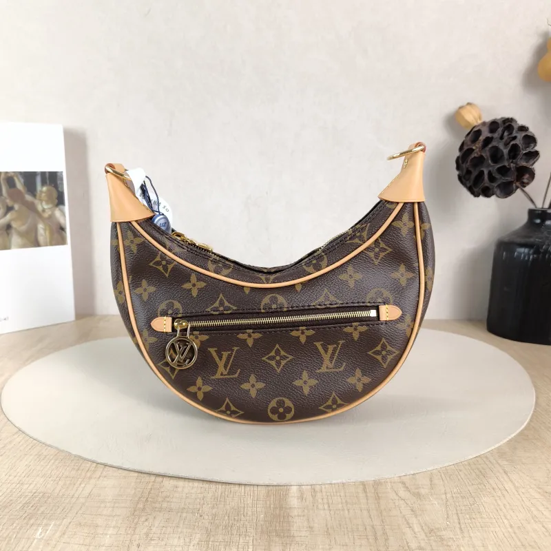 Louis Vuitton Crossbody Bag Loop Monogram PVC Small 23 × 6 × 13 cm